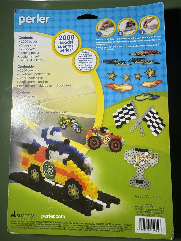 Perler Beads Race Car