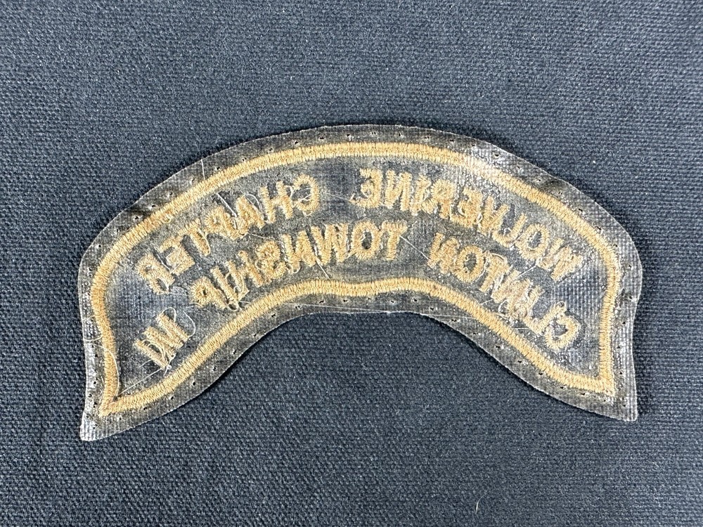 Harley Davidson H.O.G. Wolverine Chapter MI Membership Patch small