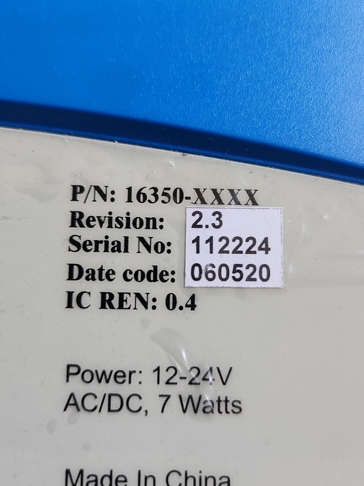 Code Blue InterAct 3100 Voice Intercom 16350-XXXX Used