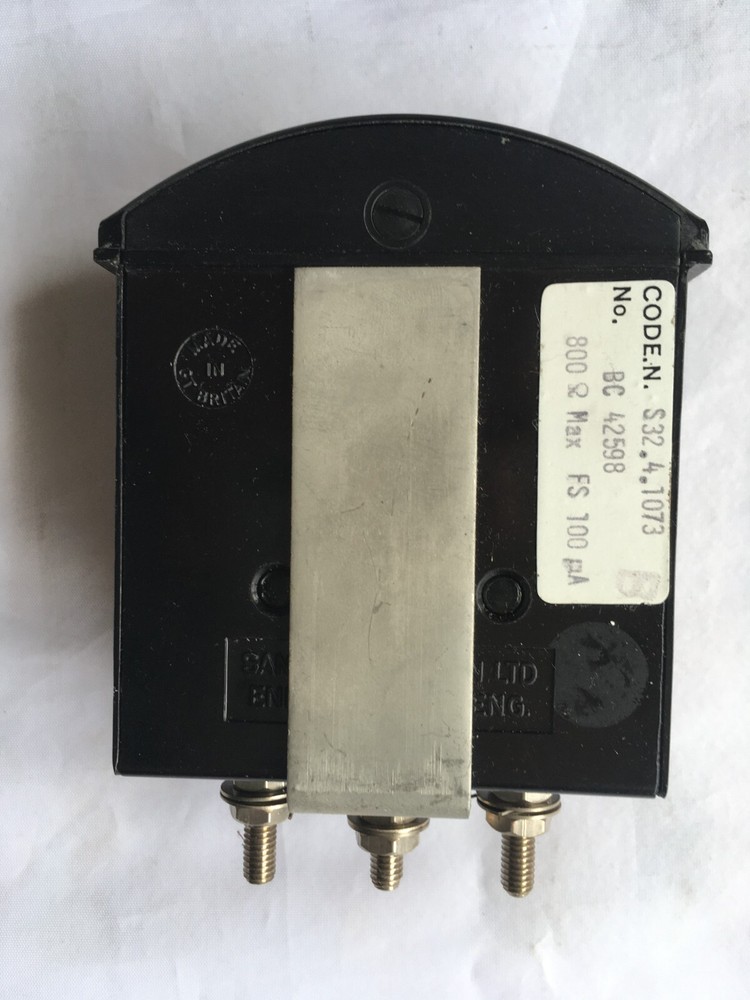 VINTAGE SANGAMO WESTON CODE.N S32.4.1073 METER