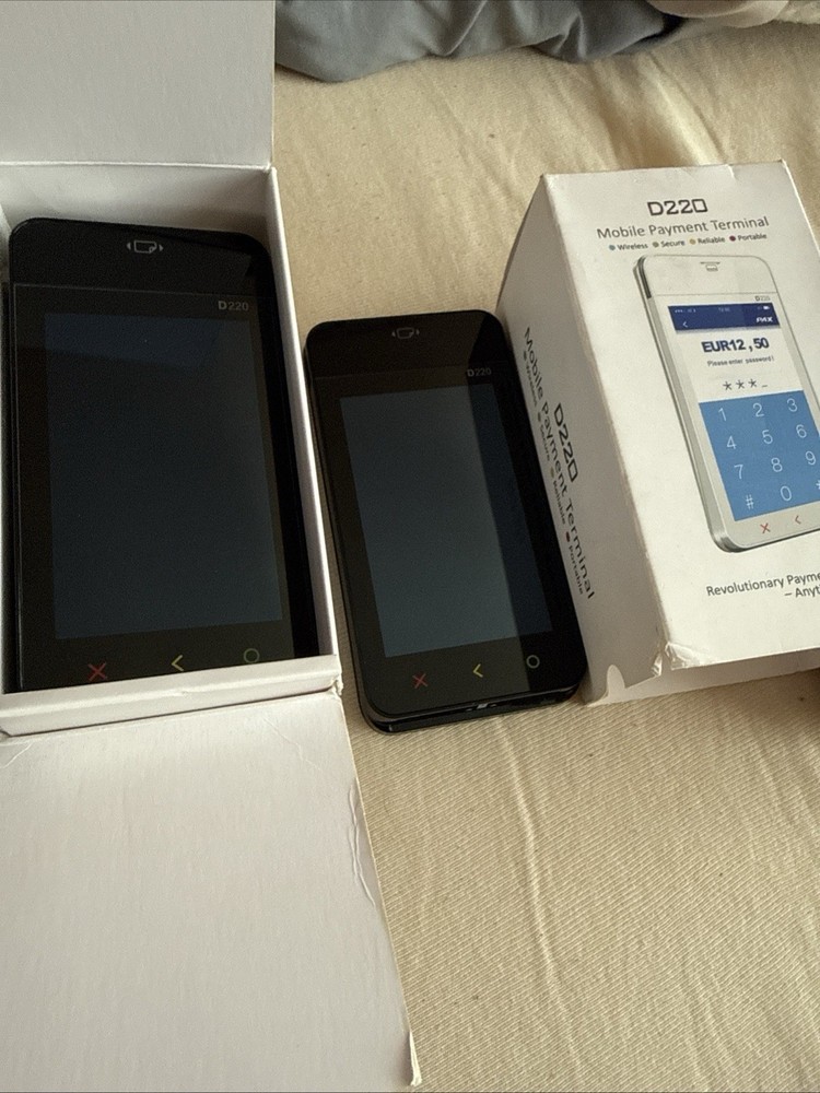 2X PAX D220 - POS. Read Description