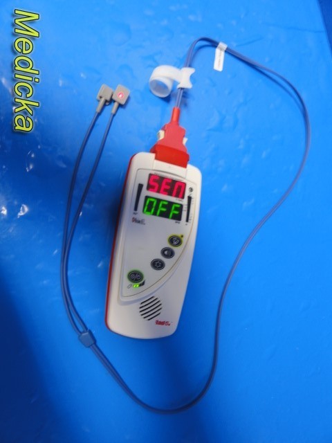 Masimo Rad-5v Pulse Oximeter W/ Direct SpO2 Sensor Ref 10192 ~ 39712