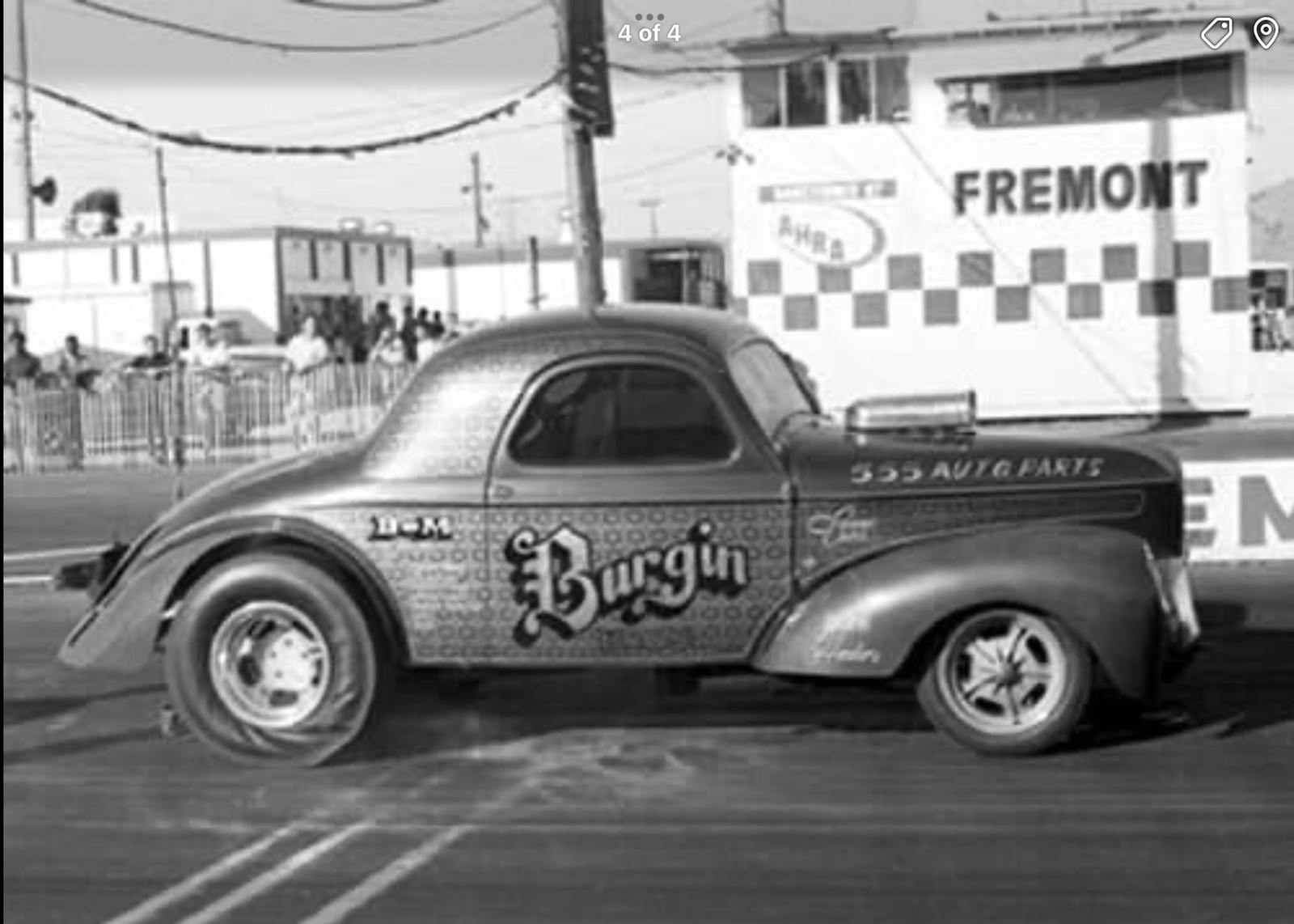 Decals - Burgin Bros. ‘41 Willys gasser, nice!