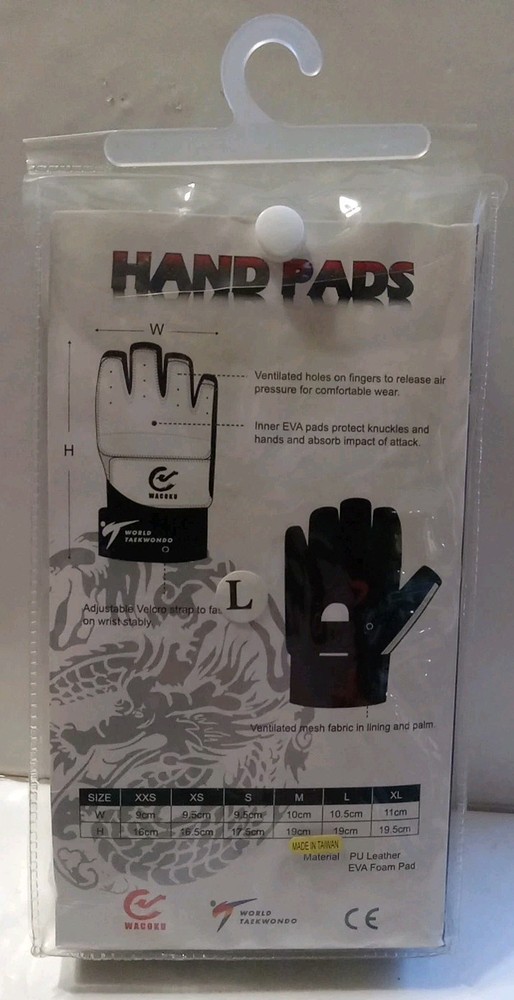 TAEKWONDO HAND PADS NEW LARGE