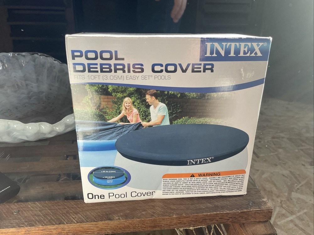 Intex 10ft Round Easy Set Pool Debris Cover
