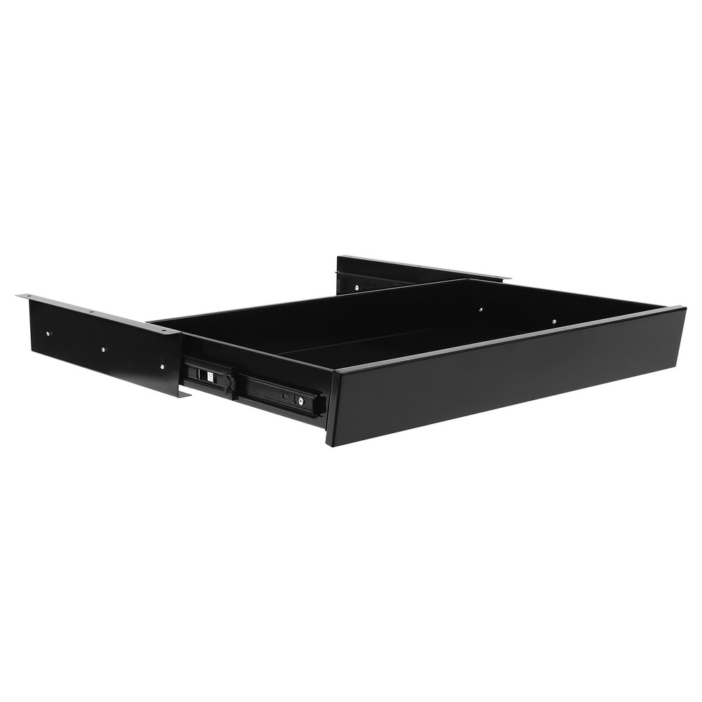 Under Desk Mounted Drawer Storage Organizer Sliding Pullout Drawer Standing Desk