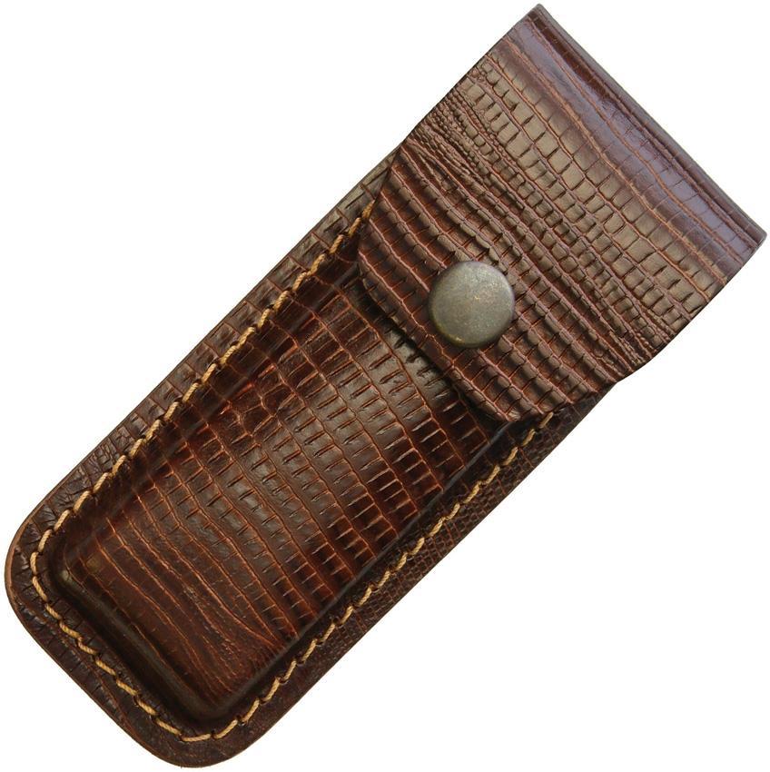 Leather Belt Sheath Lizard 1185