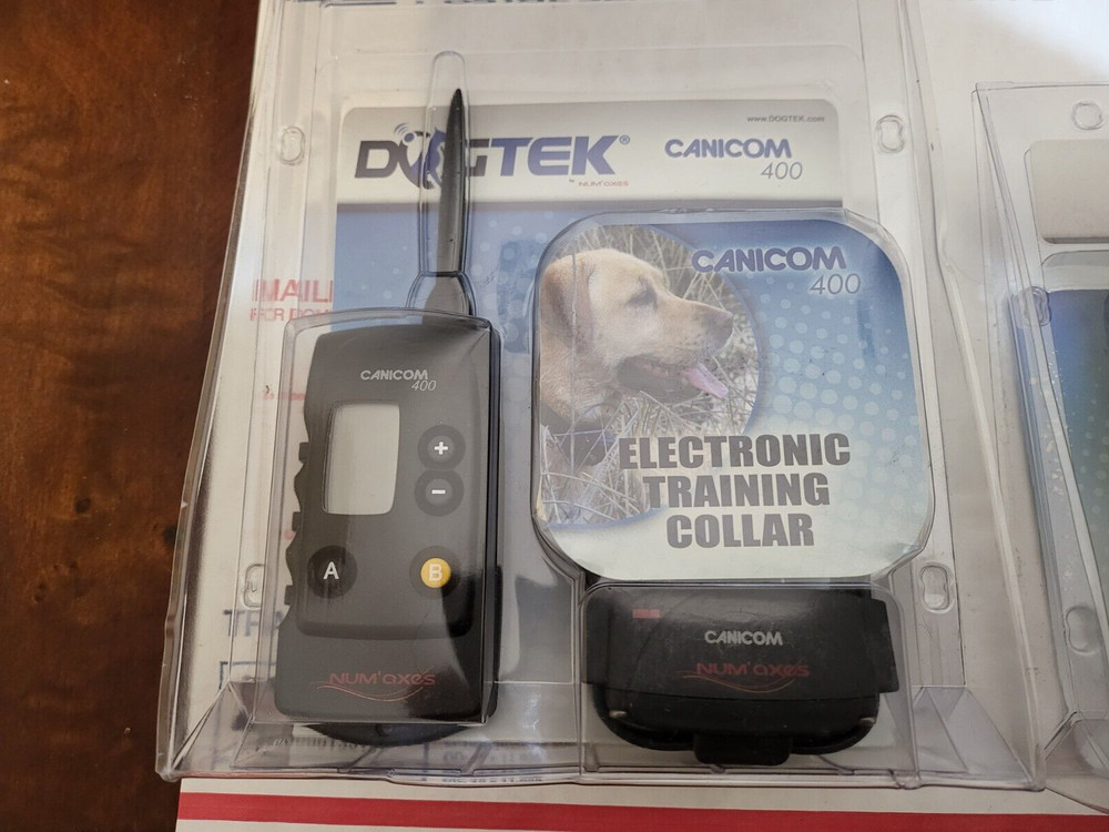 Dogtek Electronic Training Collar with Extra Collar, 550 Yd Range, Waterproof