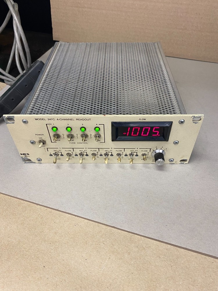 MKS 247C-SPPC-12 4 Channel Readout - Power Supply