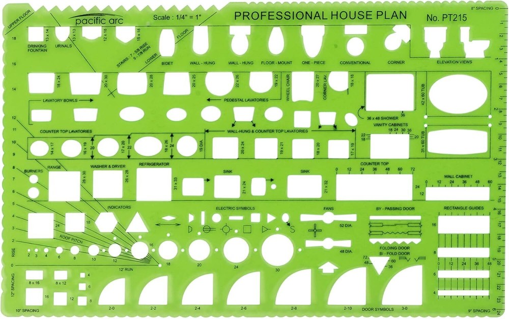 Pacific Arc Professional House Plan Template Guide