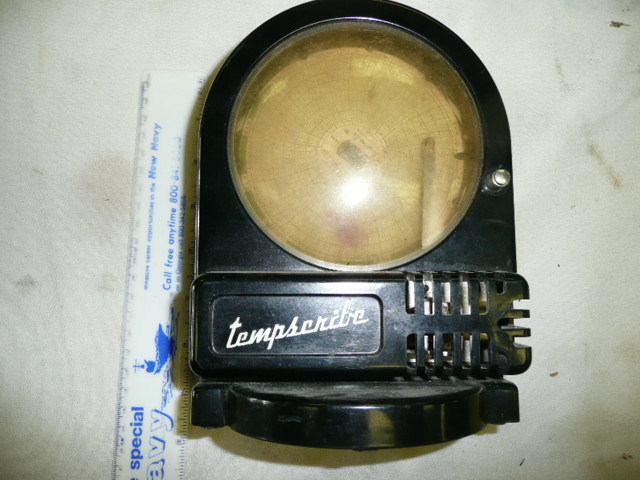 Bacharach Tempscribe Temperature Chart Recorder