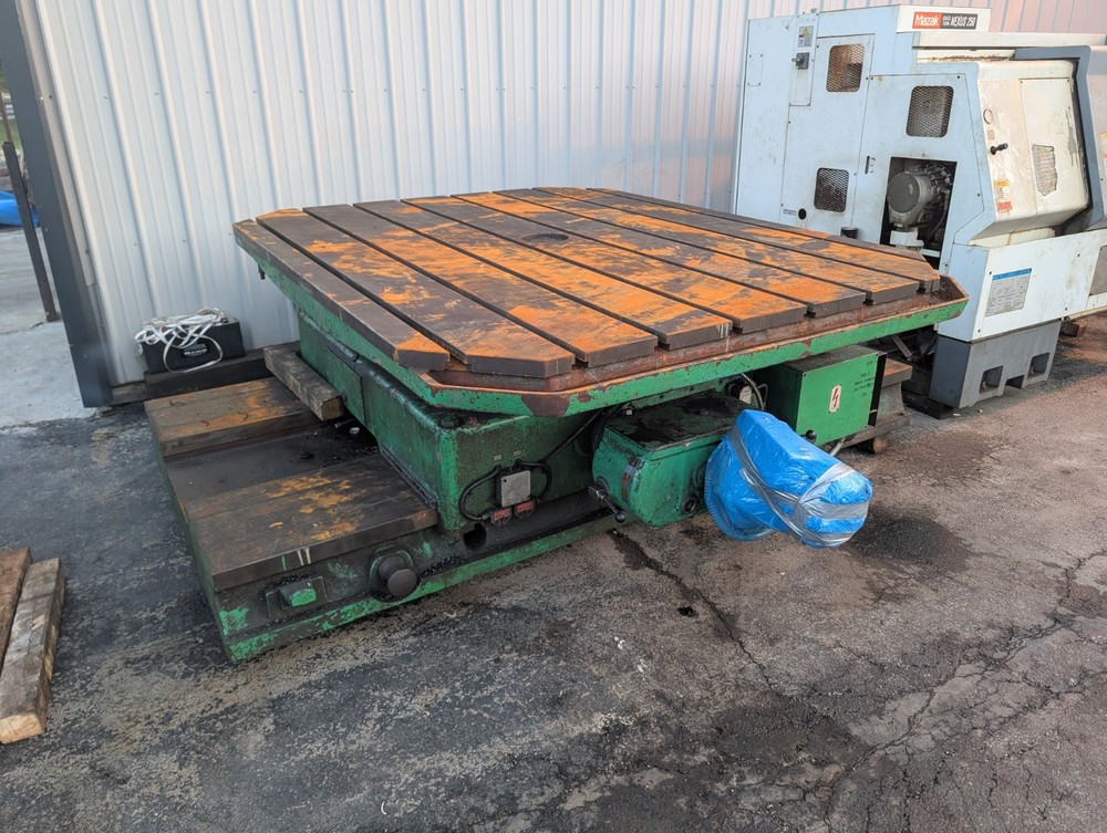 Large Industrial Horizontal Rotary Table Metalworking Workholding