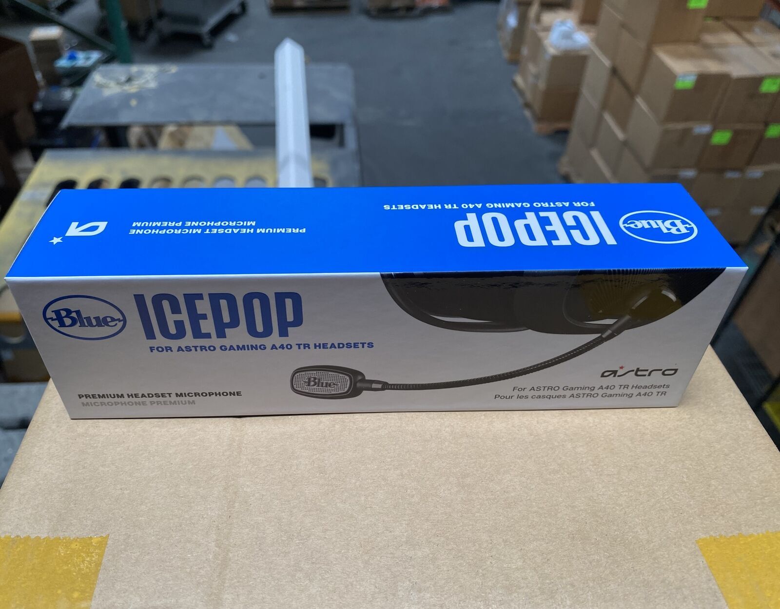 Logitech Blue ICEPOP Cardioid Condenser Microphone for Astro A40 Gaming Headsets