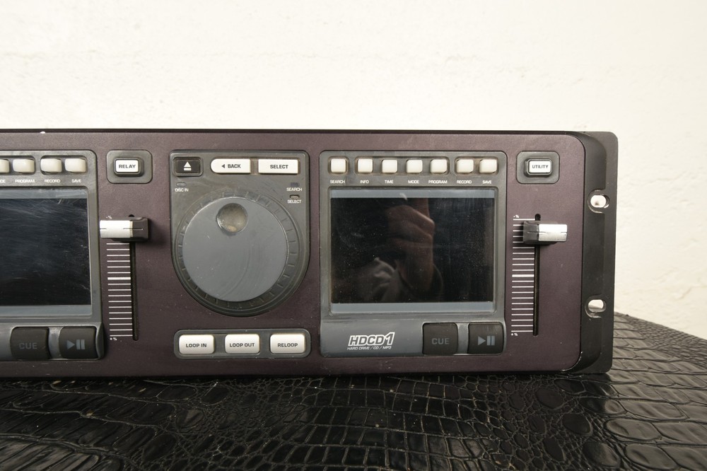 Numark HDCD1 DJ MP3 CD Player Controller Rack Mount Dual Display