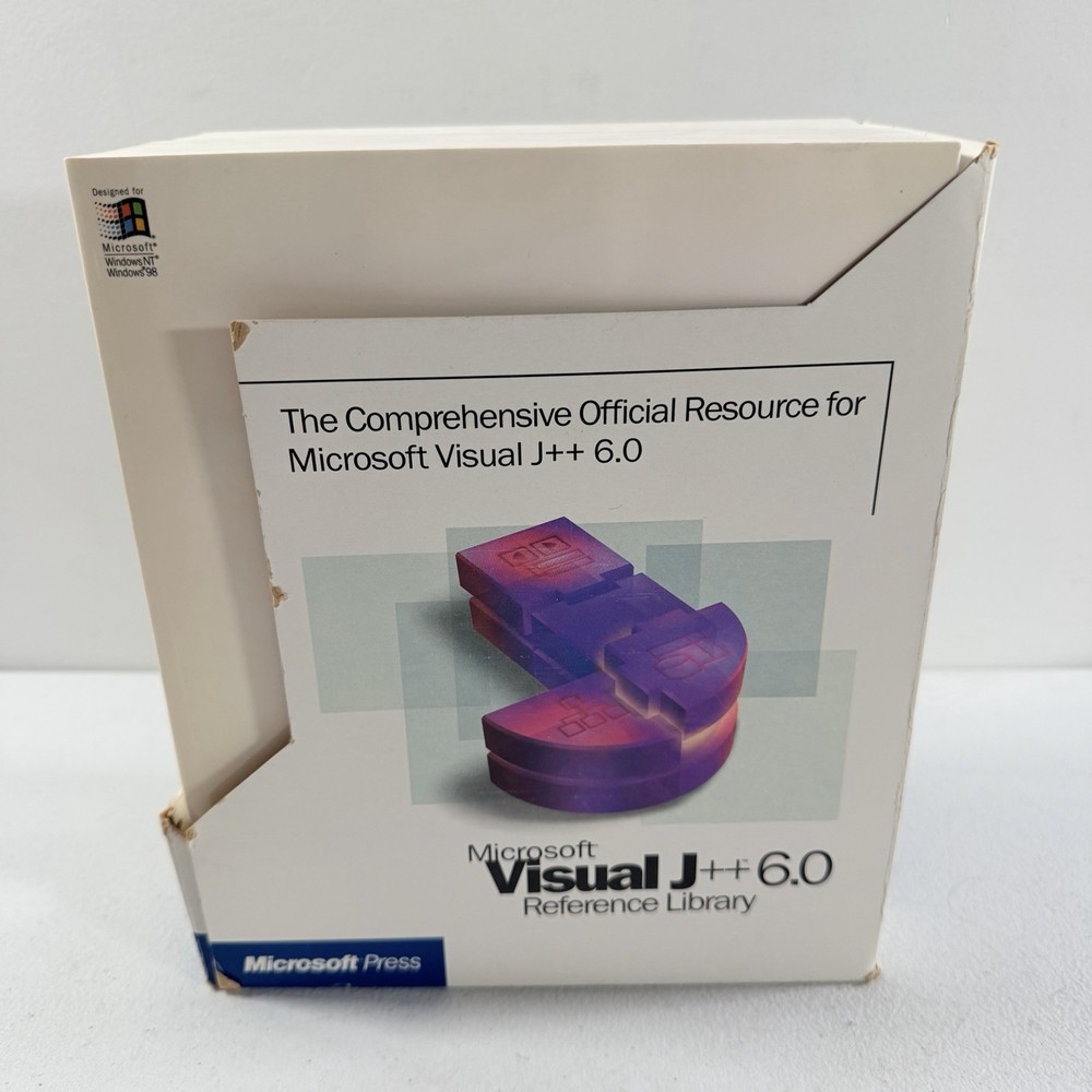 Microsoft Visual J++ 6.0 Reference Library 1998 Microsoft Press 2 Book Set