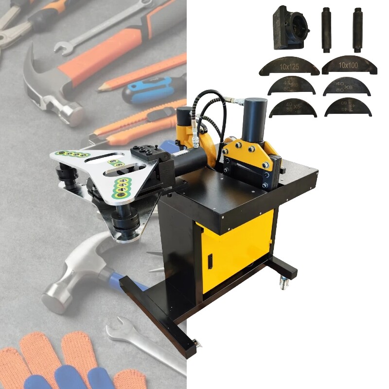 110V Electric Multi-function 4-in-1 Hydraulic Busbar Processor Bending Machine