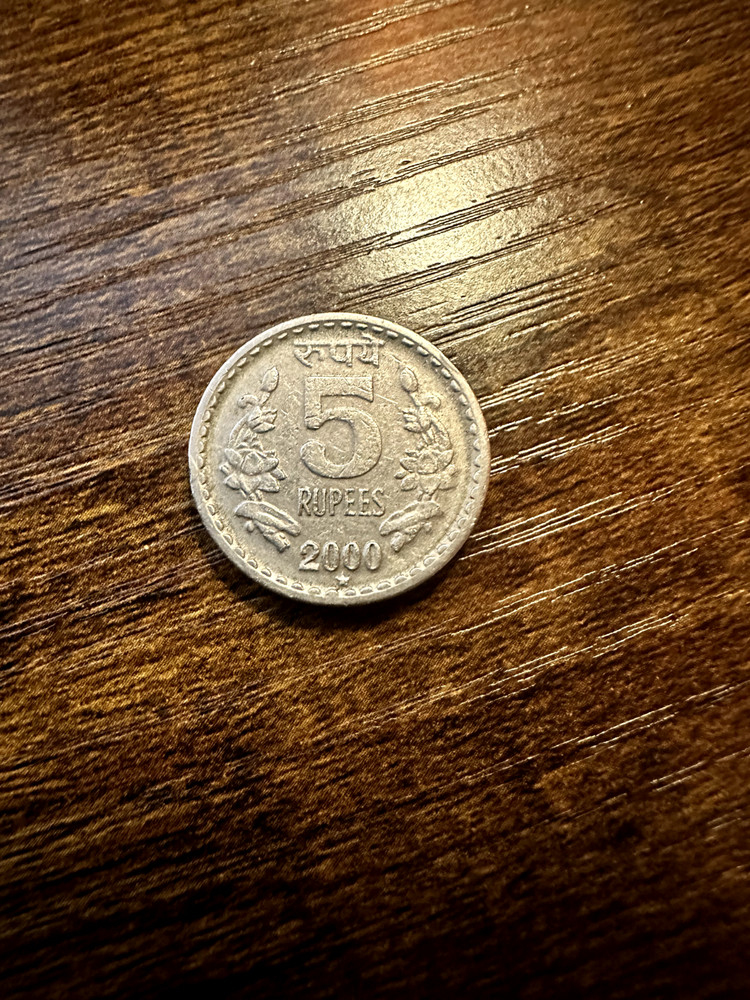 2000 India 5 Rupees Coin
