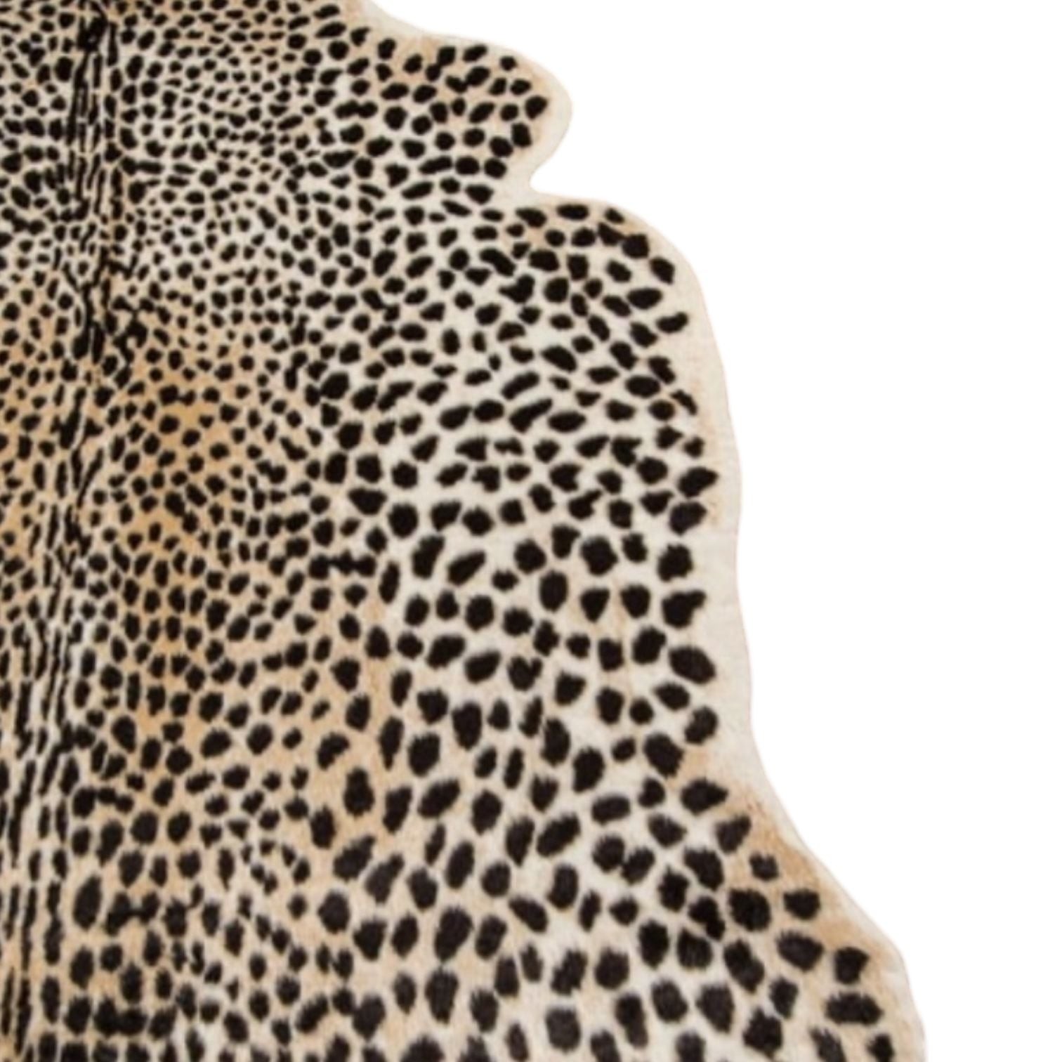 Erin Gates by Momeni Acadia Cheetah Faux Hide Area Rug, 5'3" x 7'10"