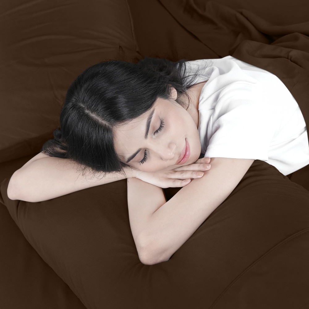 Utopia Bedding King Bed Sheets Set - 4 Piece Bedding - Brushed Microfiber - S...