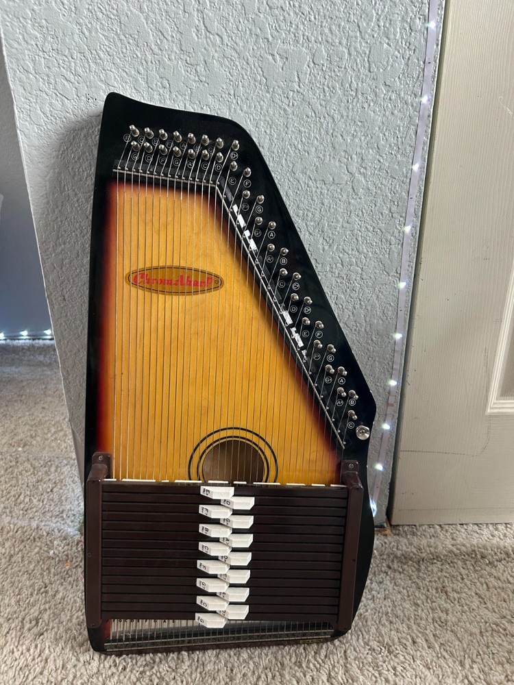 ChromaHarp Autoharp 36 String Harp - Missing Strings Needs Tuned