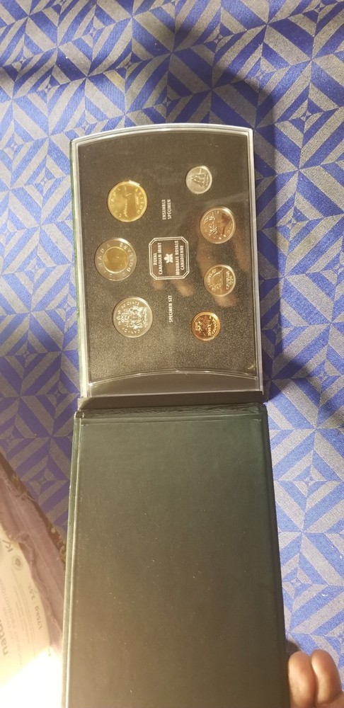 Canada 1998 Specimen Set Outer Box Missing.