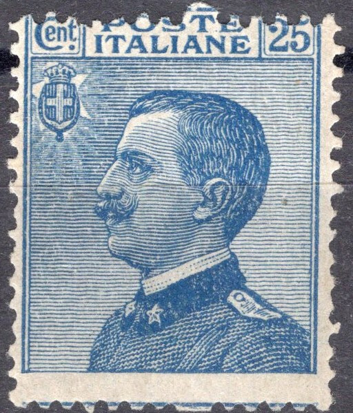 ITALY, SASSONE # 83 DECALCO, MNH