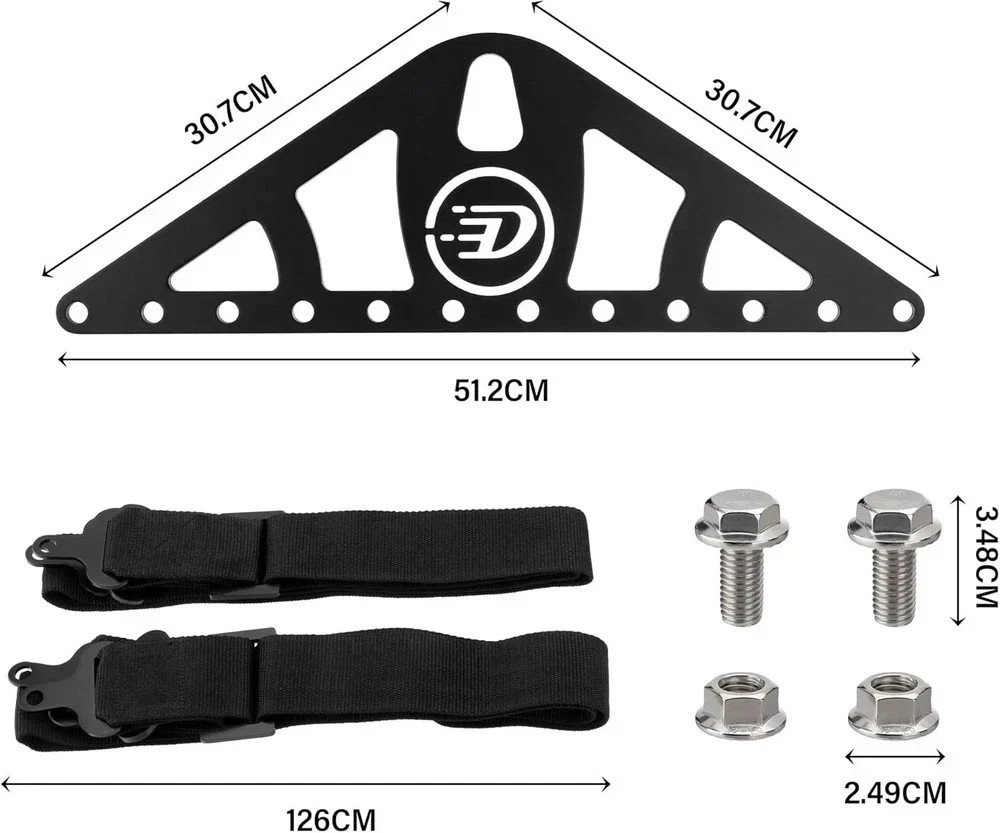 Heavy-Duty Engine Lifting Sling, 2-Point Or 4-Point Adjustable Nylon Straps New