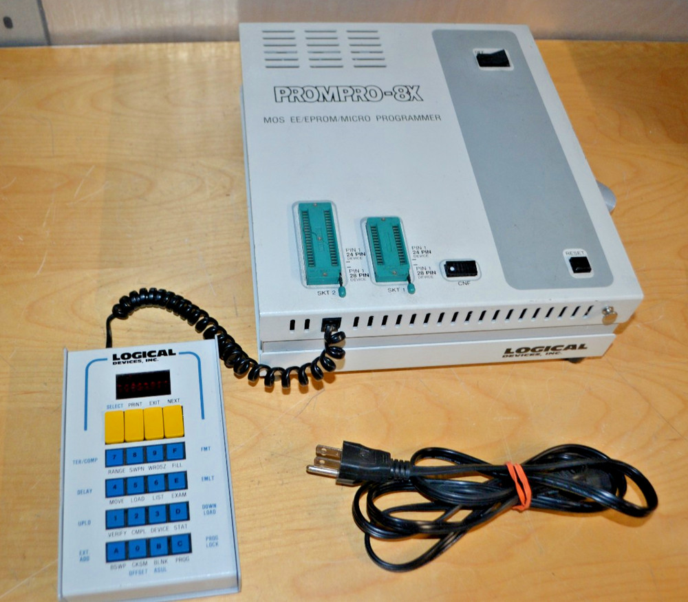 Logical Devices Inc PROMPRO-8X MOS EE/EPROM/MICRO Programmer
