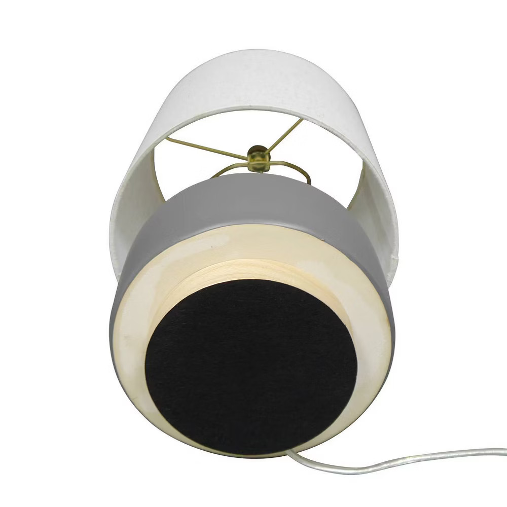 Ceramic Table Lamp with Wood Base - Threshold