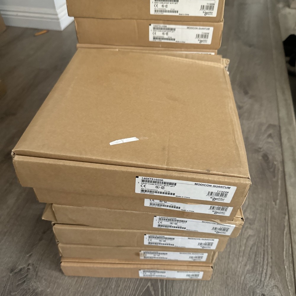Surplus Open Schneider Electric 140XTS10206 Modicon Quantum CableFast PT Qty