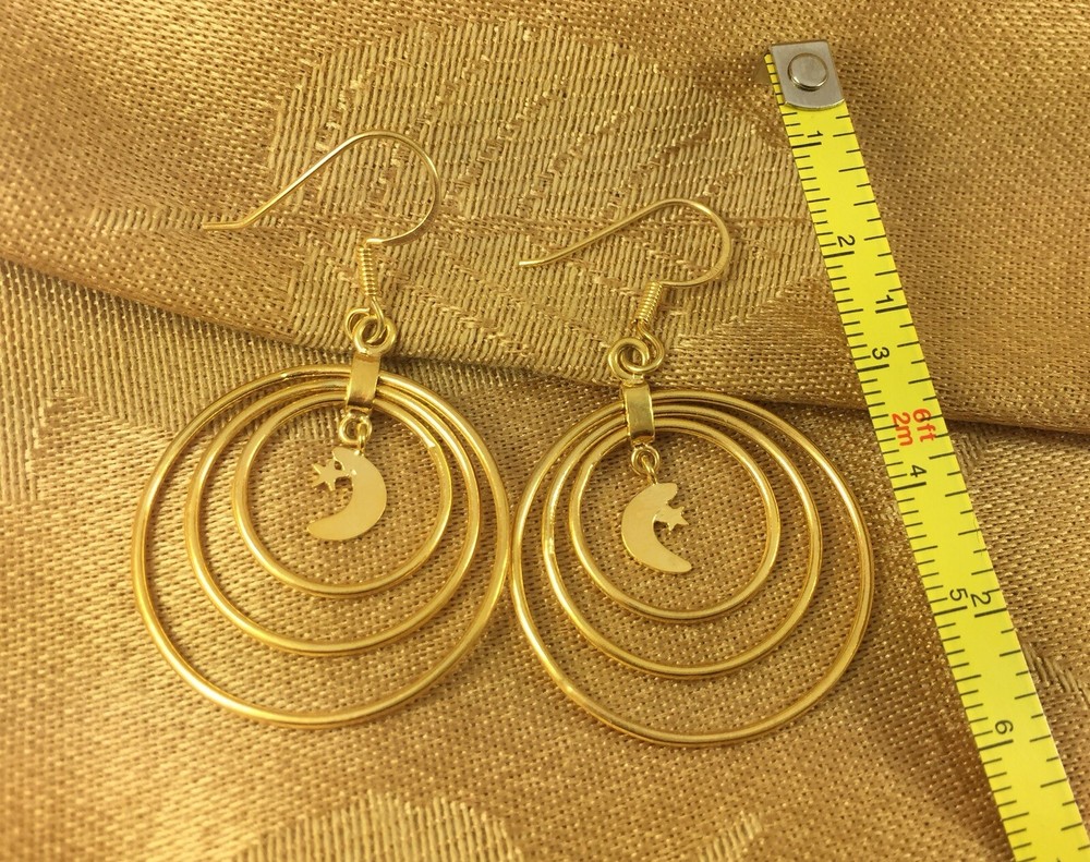 Handcrafted Gold Plated Earrings