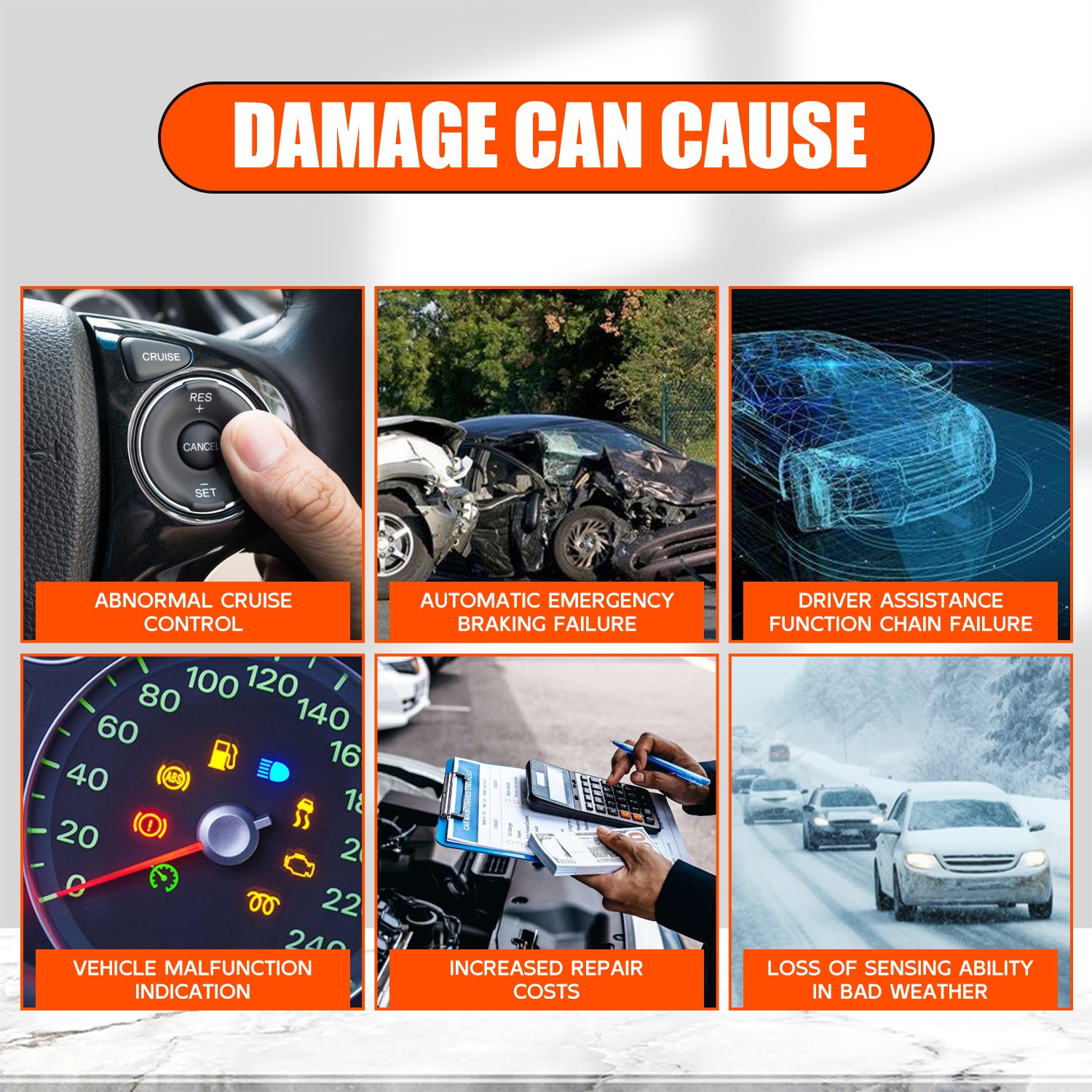 Front Distance Radar Sensor Fits for 21-24 Nissan Rogue 22-24 Nissan Pathfinder