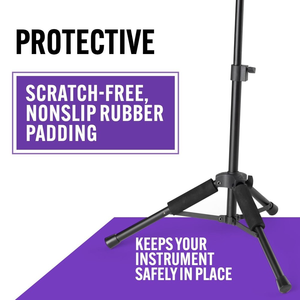OnStage Viola/Violin Stand with Bow Holder Foldable Orchestral Strings