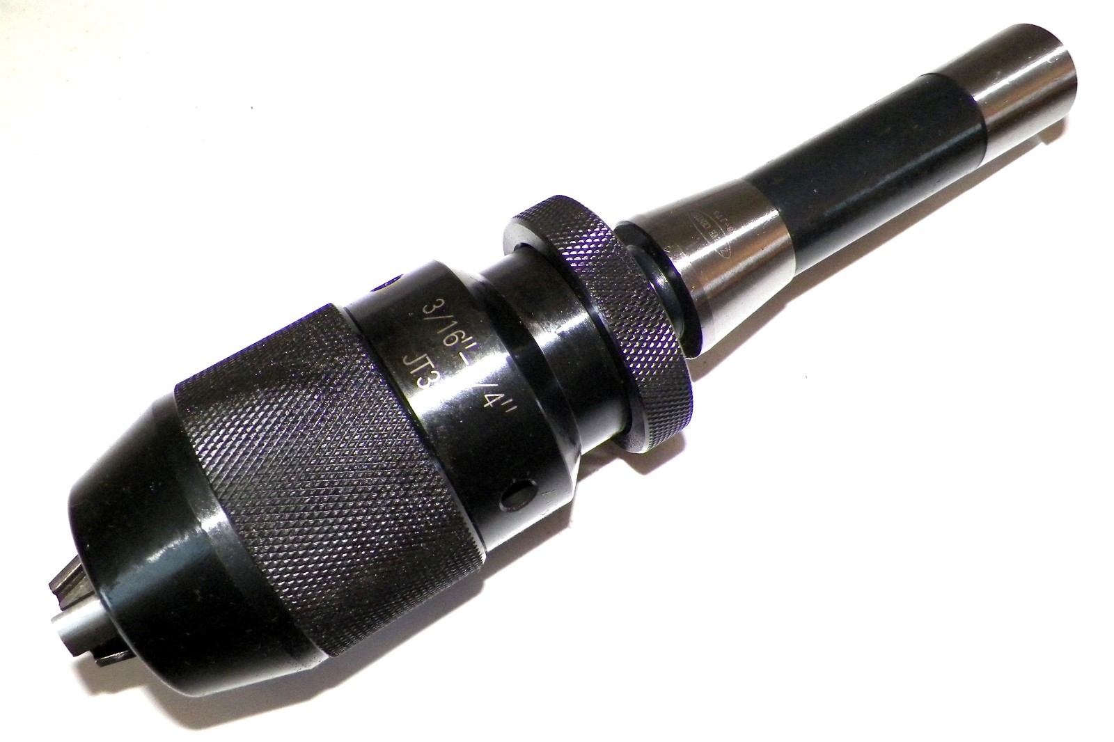 Keyless  3/16"- 3/4" Drill Chuck Self Tighten With R8 Shank