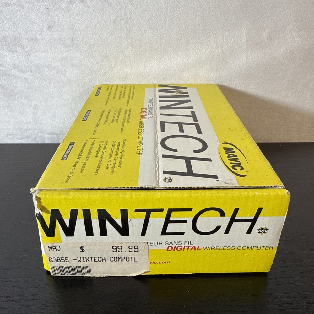 Mavic Win Tech- Digital Wireless Computer Untested