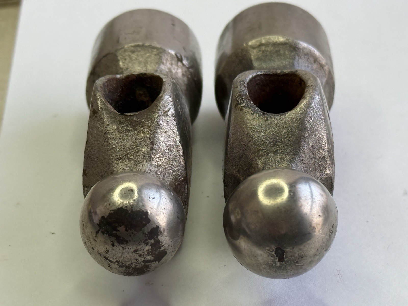 2 Craftsman Ball Peen Hammer Heads Used