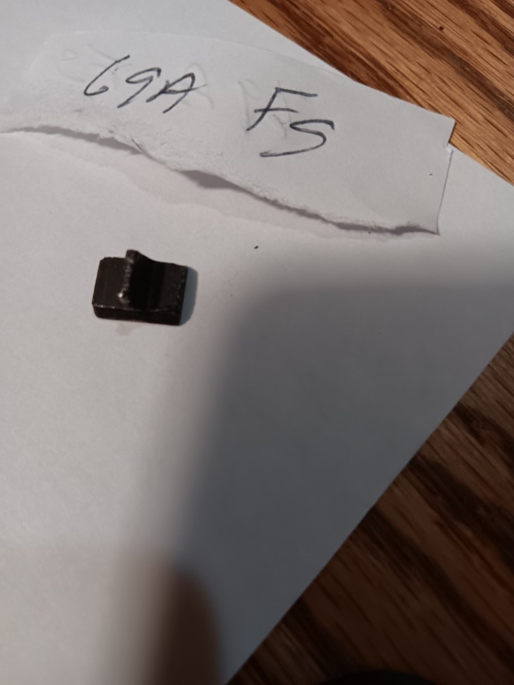 Winchester 69A Front Sight