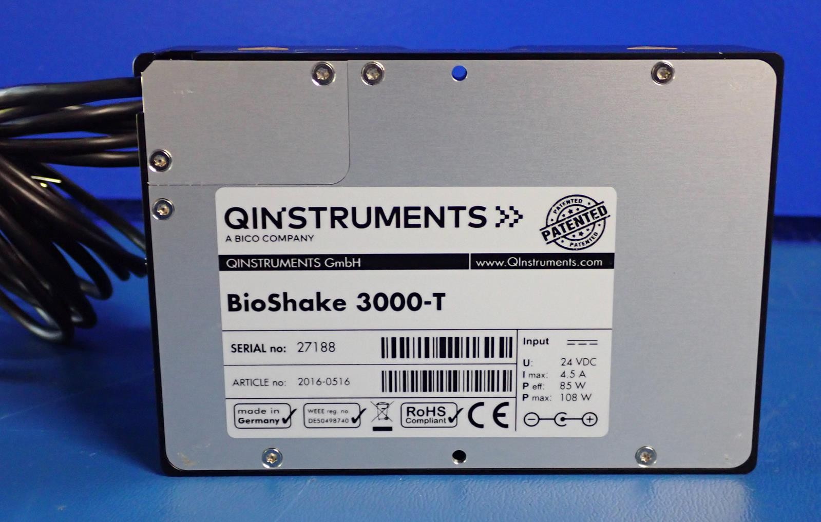 QINSTRUMENTS BIOSHAKE 3000-T | Lot of 4x | P&R
