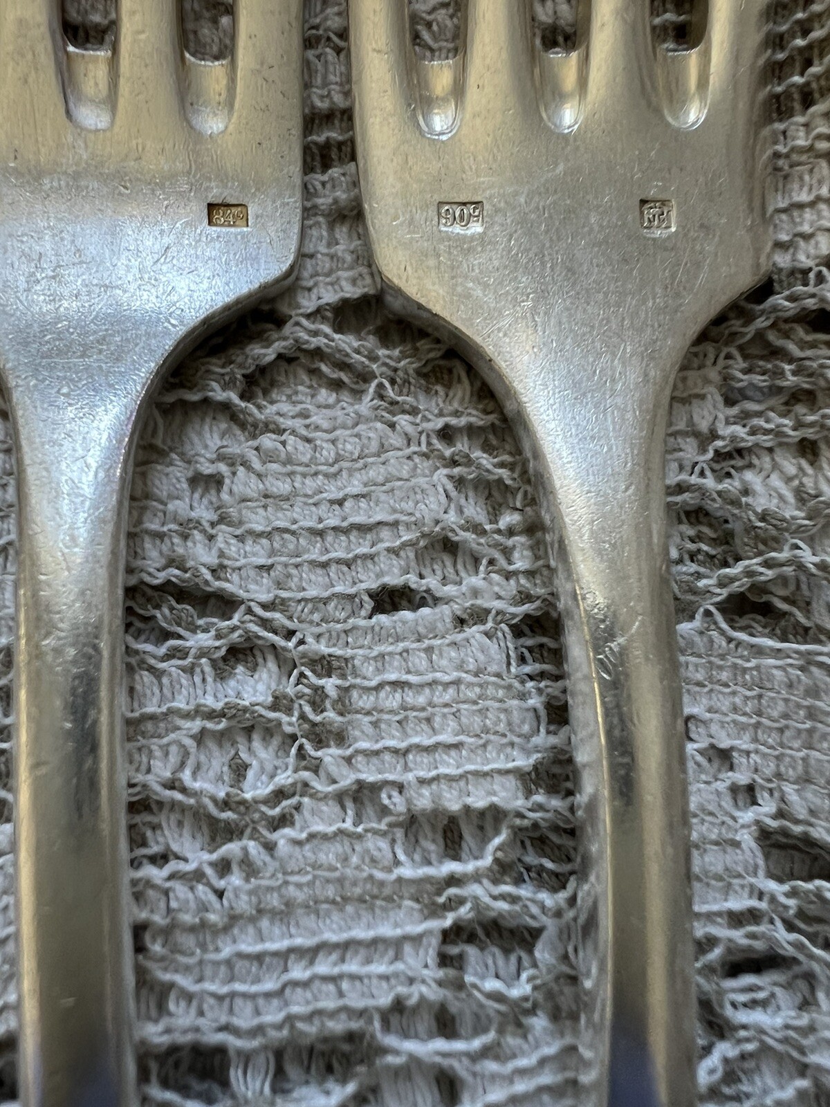 Antique Felix Freres 90/100/60 Silverplate Flatware Set of 22 Pc Toulouse France