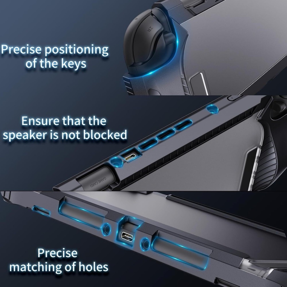 For Nintendo Switch 2 Case with Screen Protector - Dockable Shockproof Cover