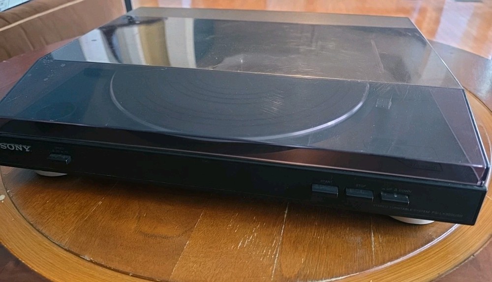 Sony PS-LX300USB Turntable TESTED AND WORKING!