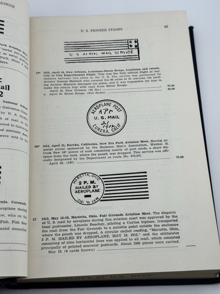 American Air Mail Catalogue 1947 Edition Vol I