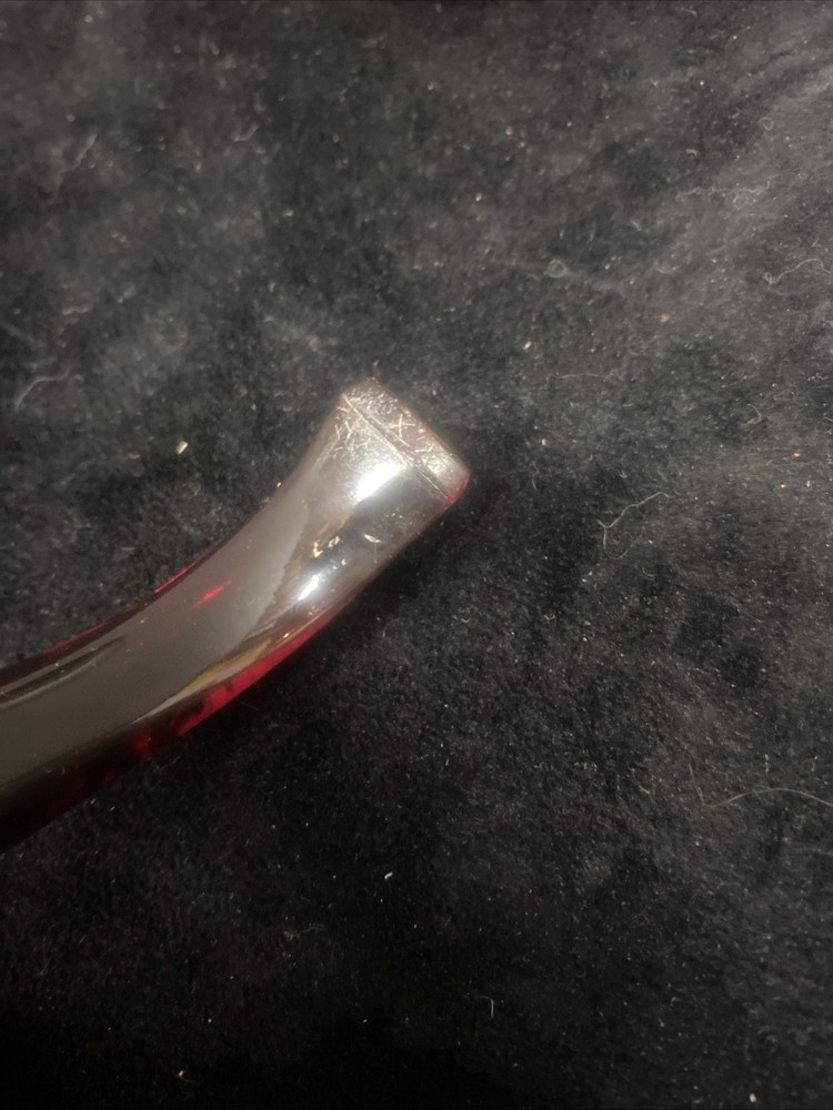 Ural Pipe Vintage With Case Brown Floral Leaf Pattern With Case Read Details