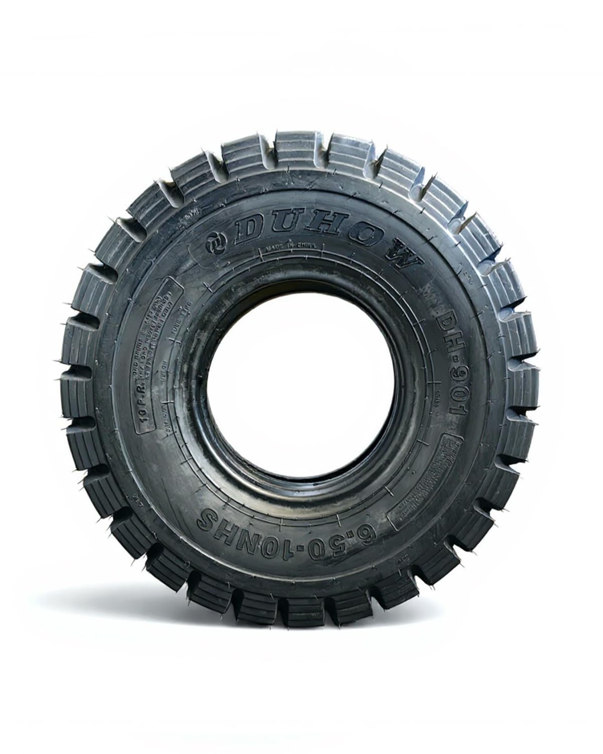 2X 6.50-10 in Heavy Duty Forklift Tire 10 PLY Tire + Inner Tube 6.50x10 Durable