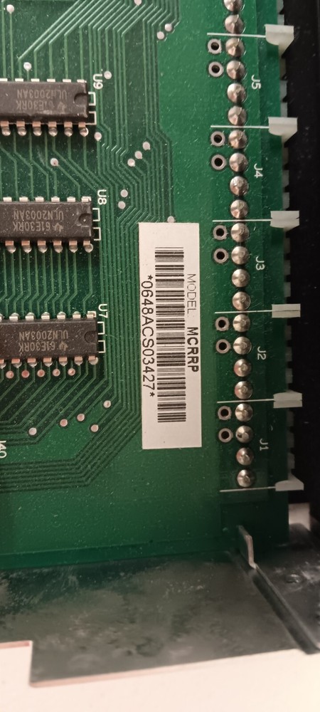 BOGEN MC2000 rack mount relayt panel MCRRP