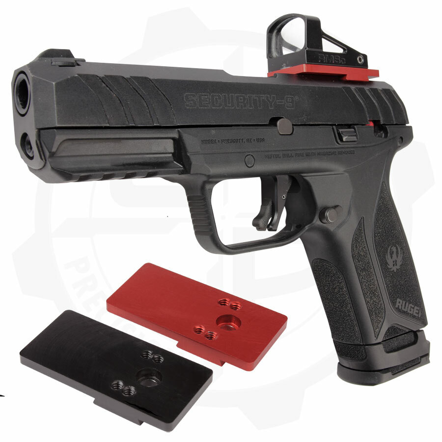 Optic Mount Plate for Ruger Security 9 Pistols by Galloway Precision
