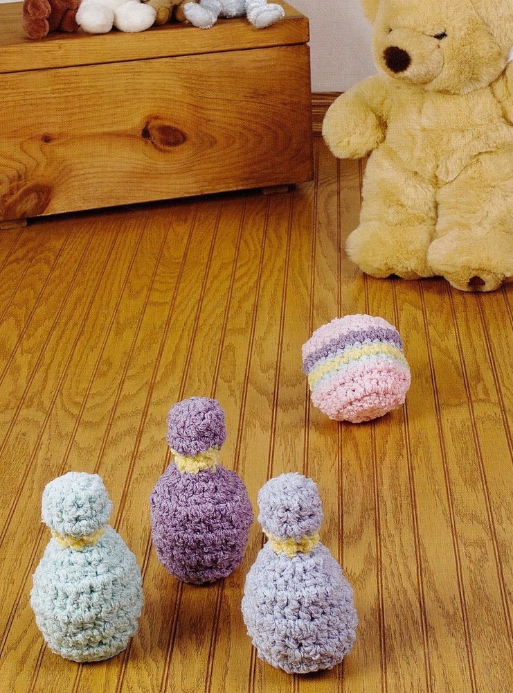 FUN Baby's Bowling Set/Crochet Pattern INSTRUCTIONS ONLY
