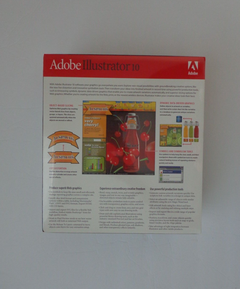 Adobe Illustrator 10 Big Box For Windows