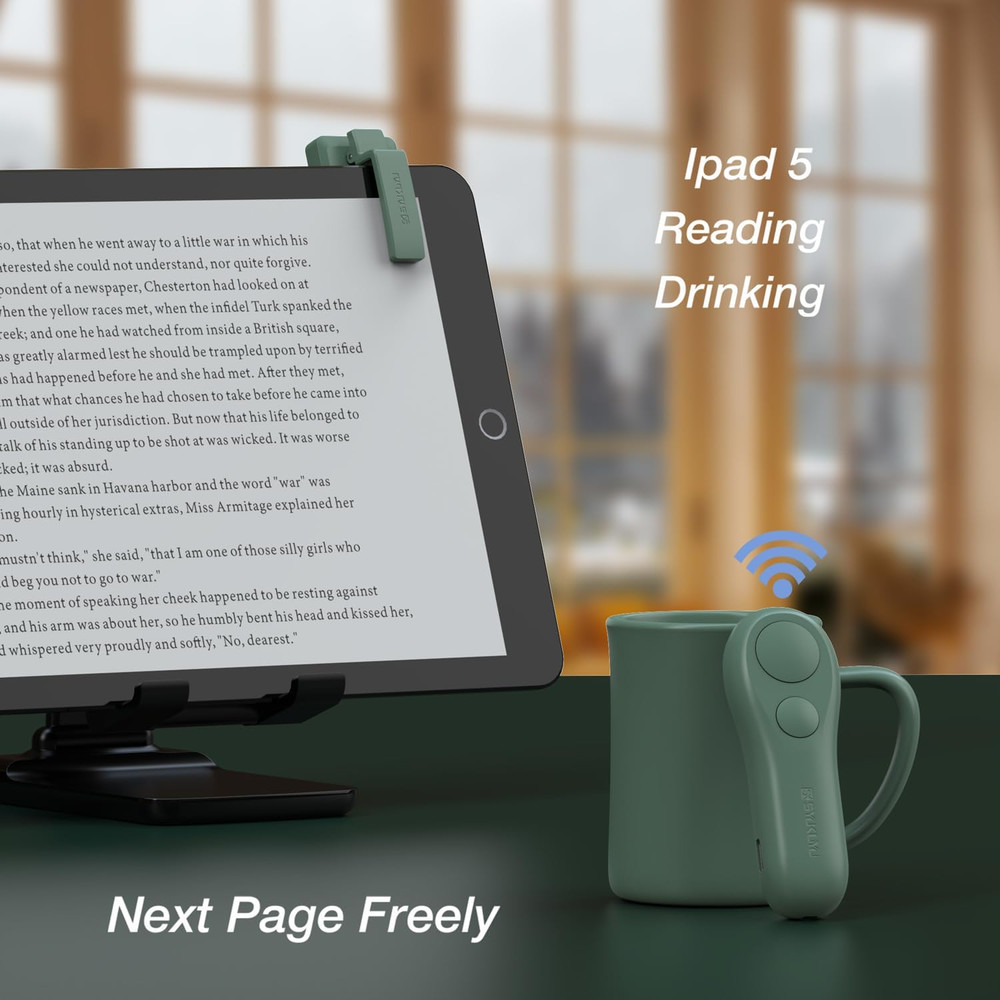 RF Remote Control Page Turner for Kindle Reading Ipad Surface Comics, Iphone And