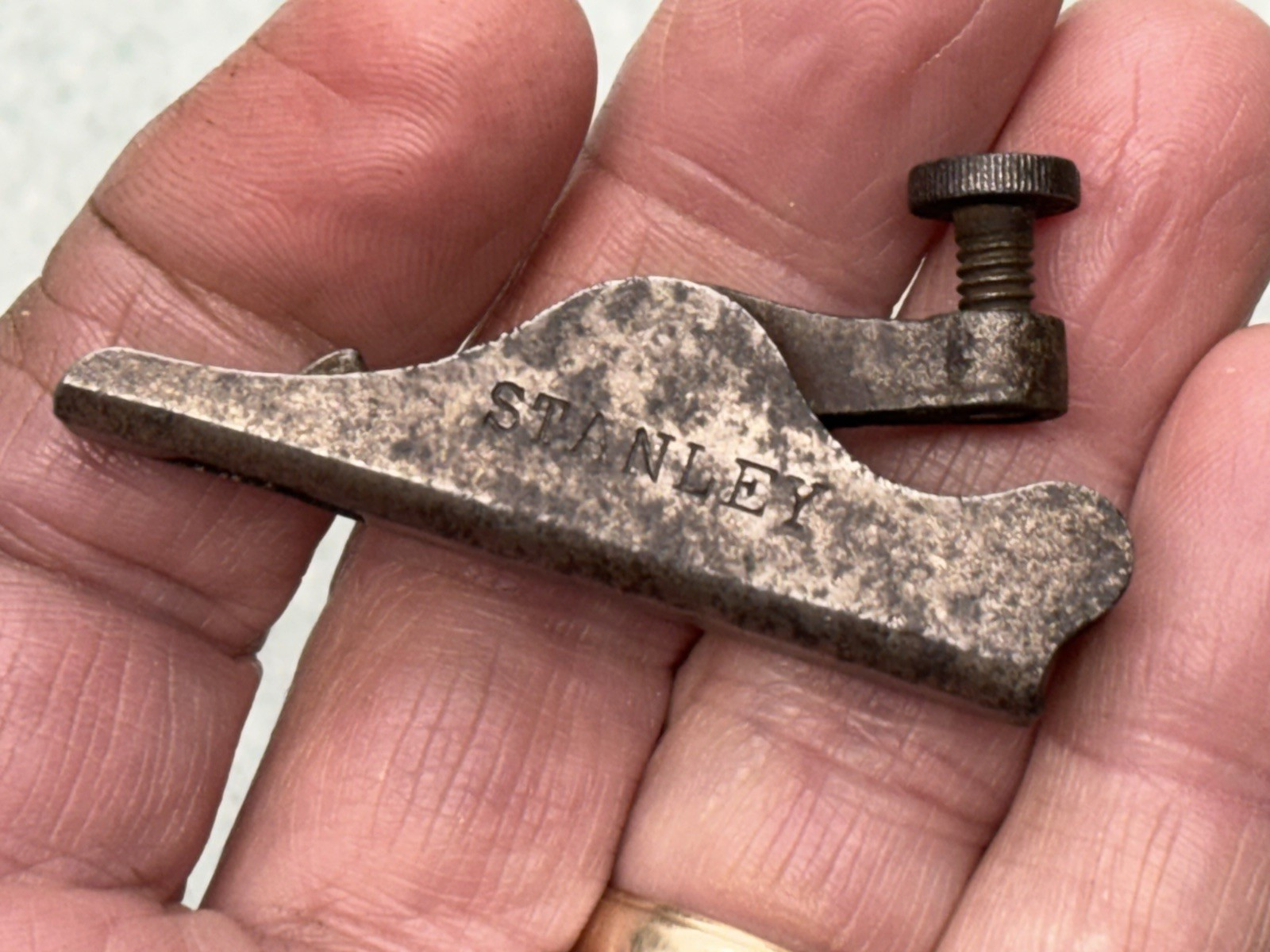 Stanley No 96 Blind Nailer w/ chisel gauge RARE tool